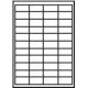 Etiquettes adhésives en planches